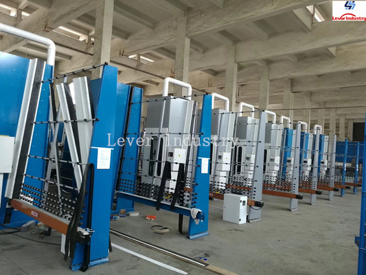 China Vertical Automatic Glass Sandblaster supplier